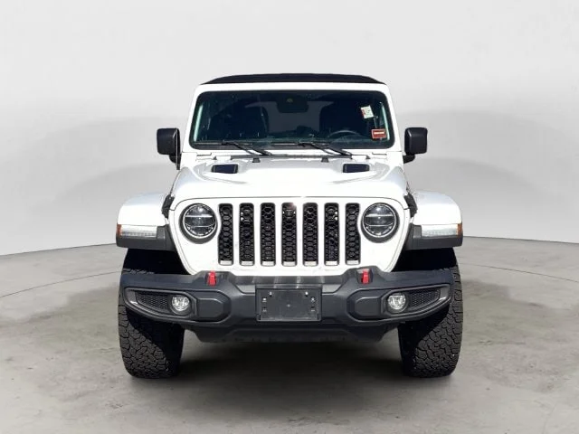 Used 2021 Bright White Clearcoat Jeep Unlimited Rubicon image 8