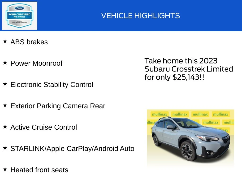 Certified Used 2023 Gray Subaru Limited image 19