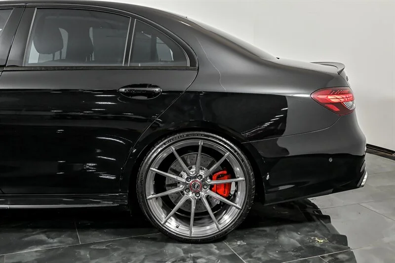 Used 2021 Obsidian Black Metallic Mercedes-Benz AMG® E 63 S-RENNTECH TUNE-AL13 WHEELS-PPF! image 14
