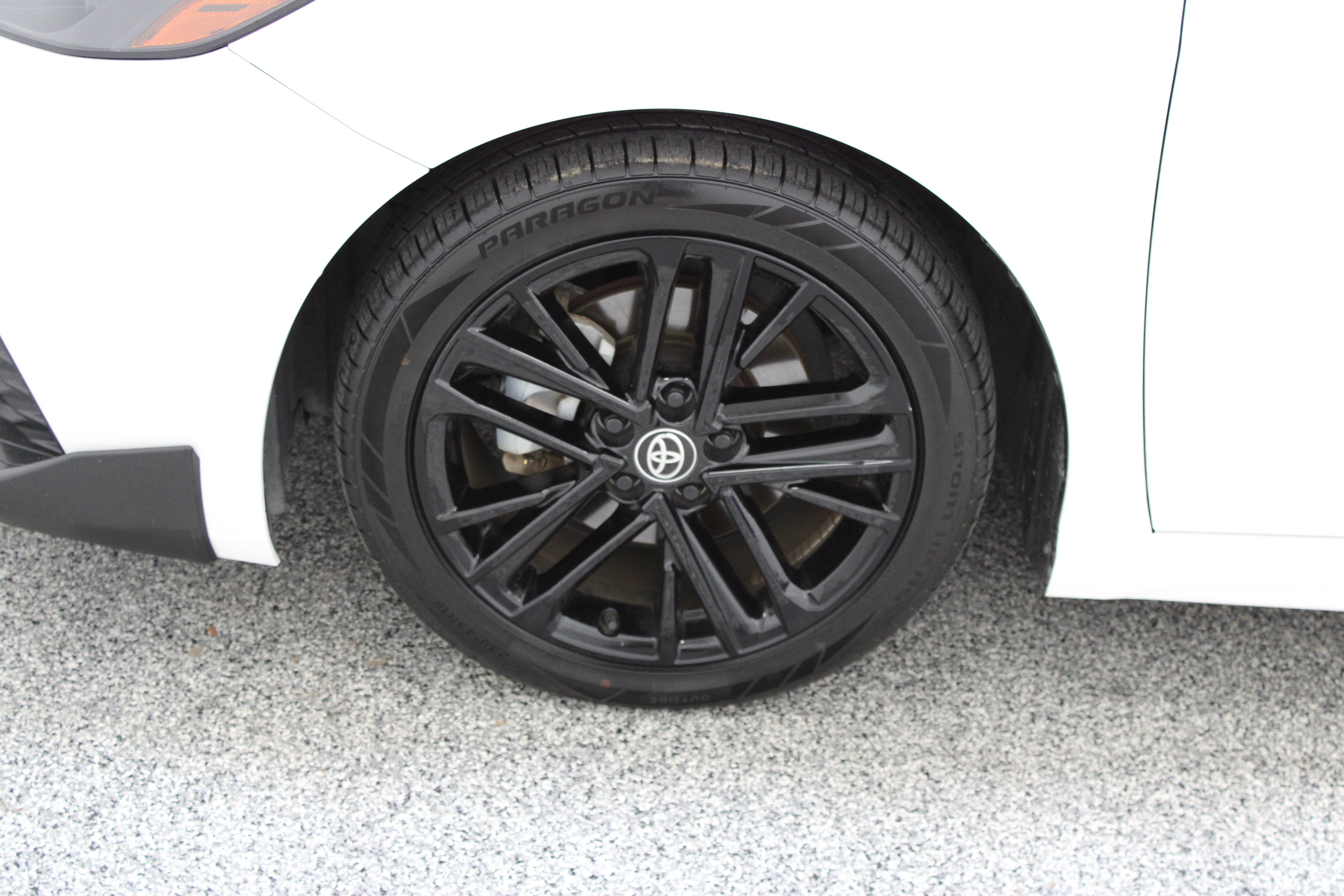 Used 2025 White Toyota SE image 11
