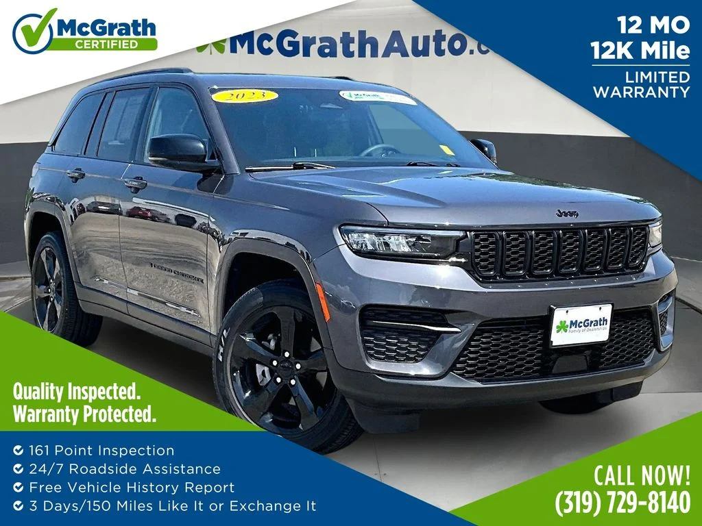 Used 2023 Gray Jeep Altitude X image 1