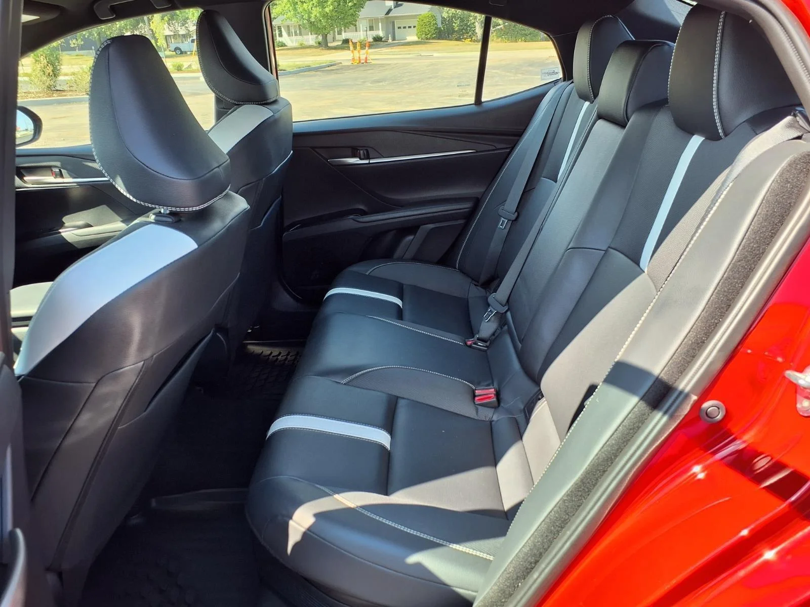 Used 2025 Supersonic Red Toyota SE image 23