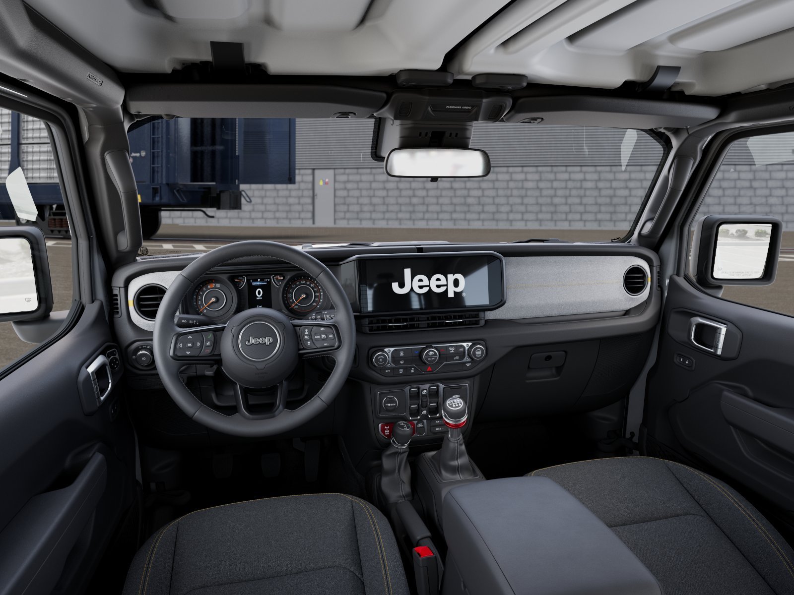 New 2026 Bright White Clear-Coat Exterior Paint Jeep  image 8