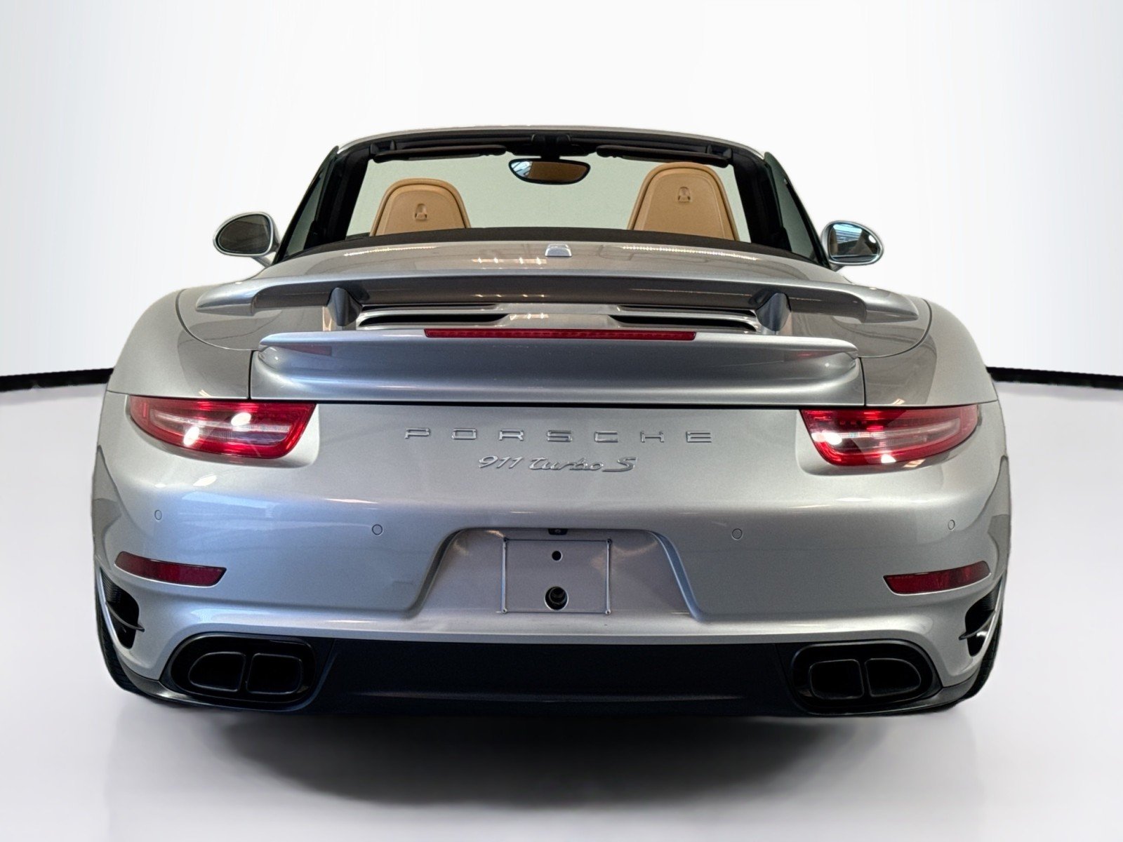 Used 2014 GT Silver Metallic Porsche Turbo S image 10