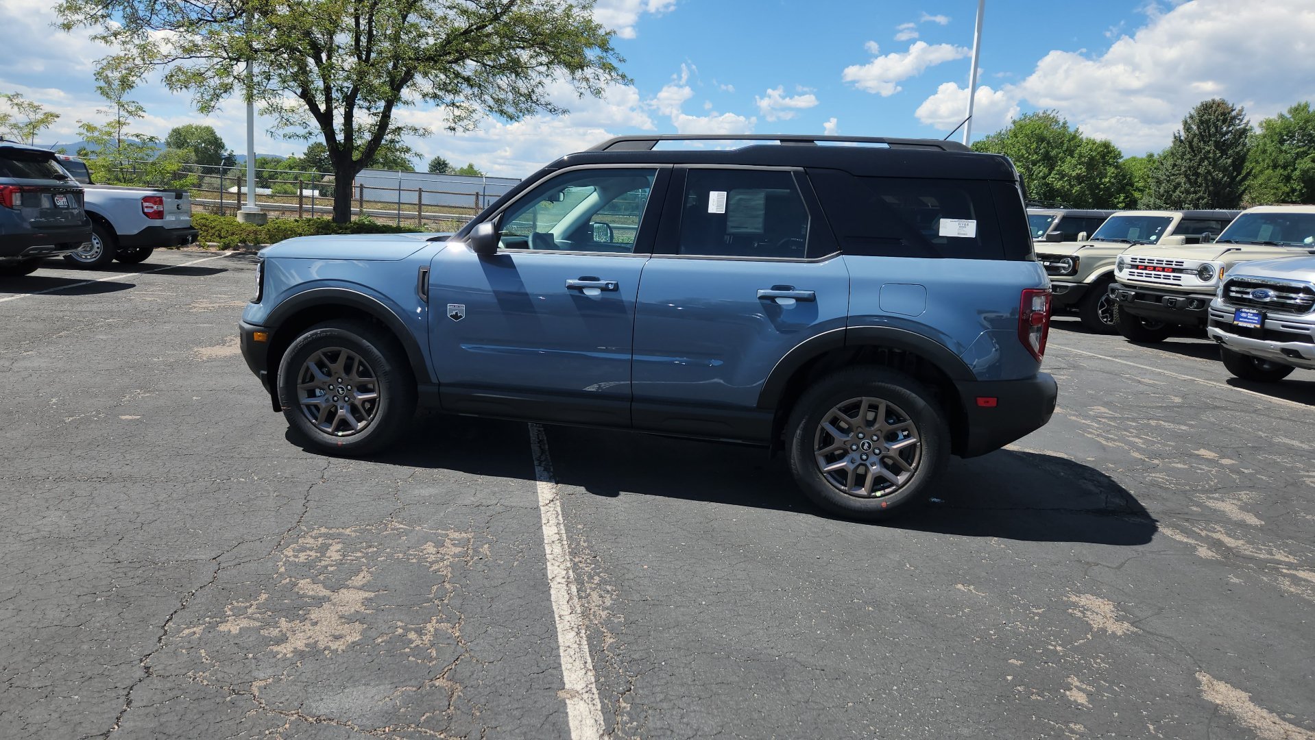 New 2026 Azure Gray Metallic Tri-Coat Ford Big Bend image 4