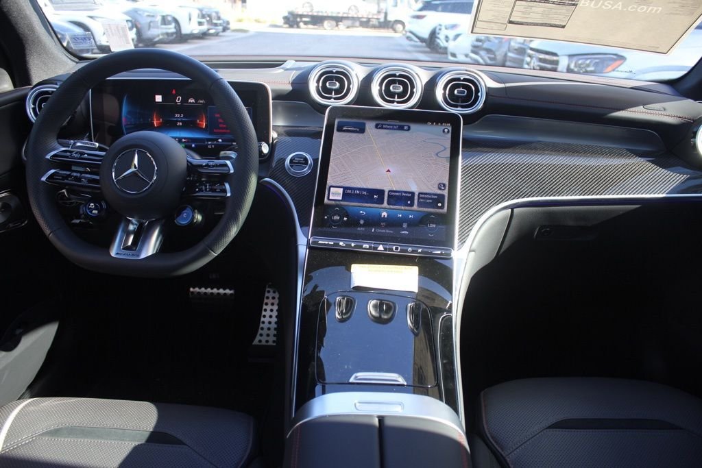 New 2025 MANUFAKTUR Alpine Grey Mercedes-AMG GLC 63 AMG® S E Performance image 18