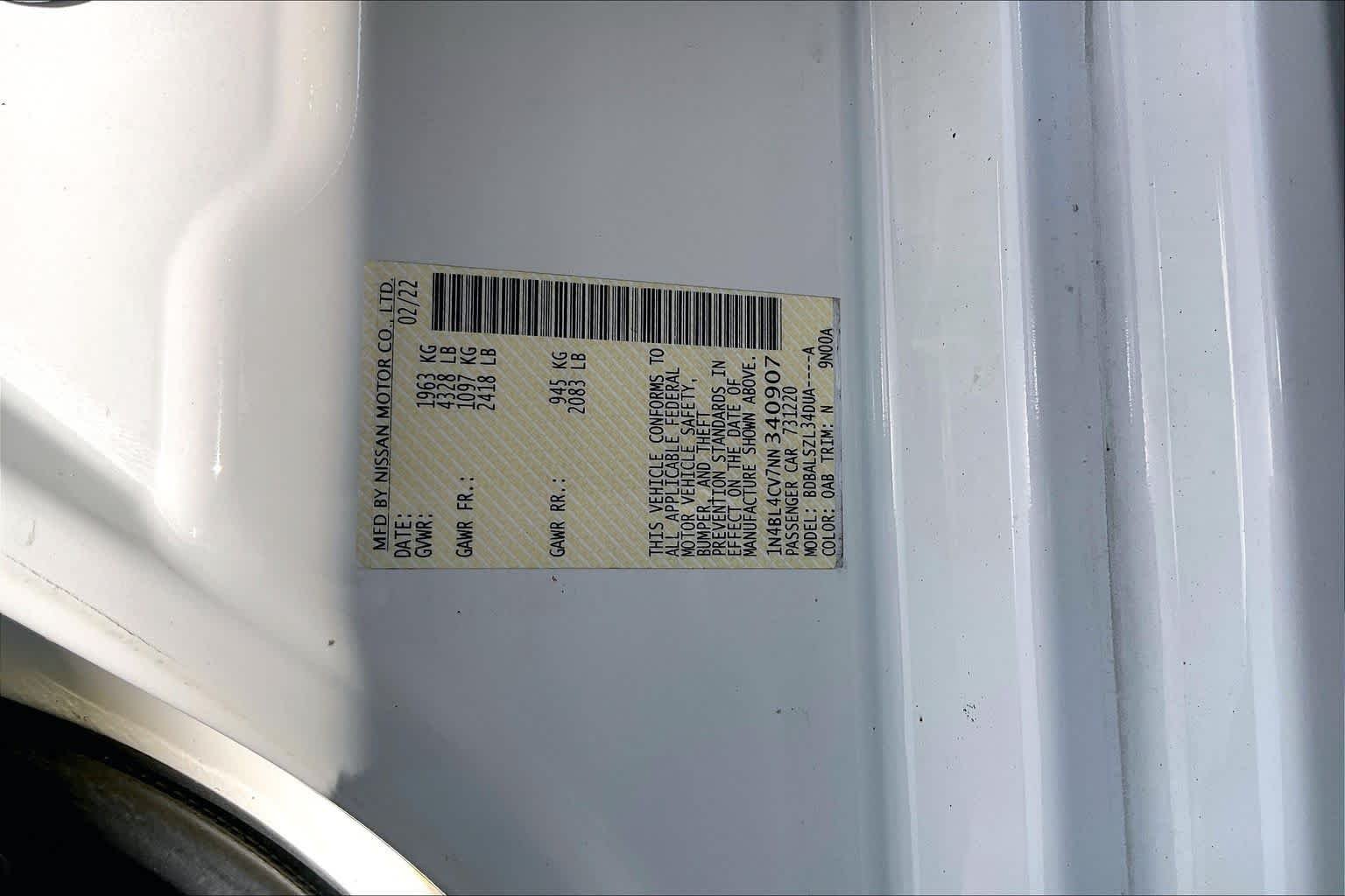 Certified Used 2022 Pearl White Tricoat Nissan 2.5 SR image 33