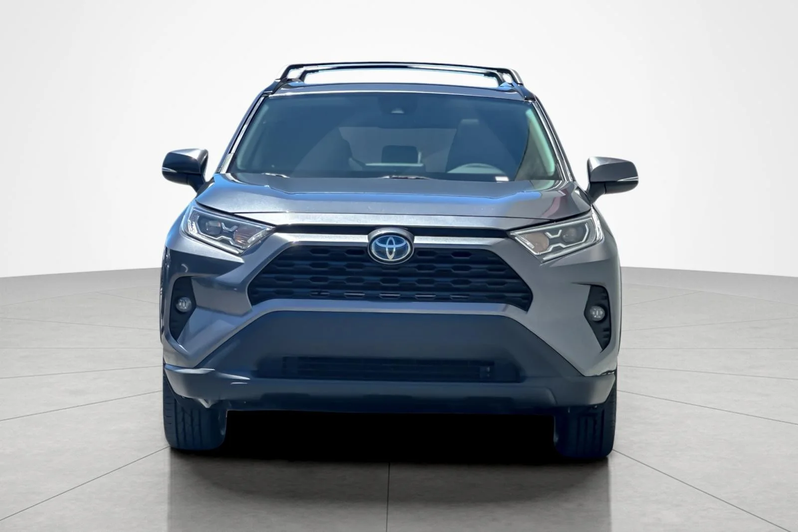 Certified Used 2021 GRAY METALLIC Toyota Hybrid XLE image 8
