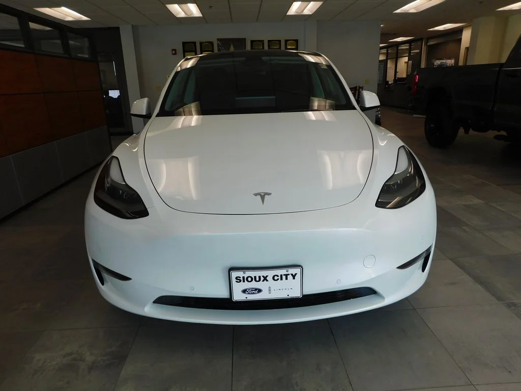 Used 2021 Tesla Model Y Performance with VIN 5YJYGDEF7MF304775 for sale in Sioux City, IA