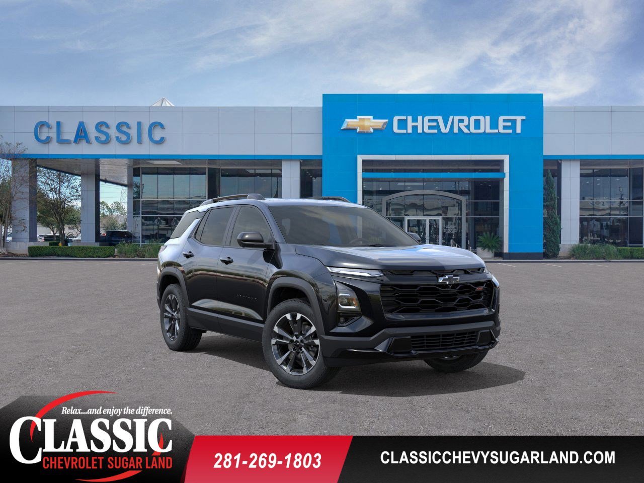 2026 Chevrolet Equinox RS Black at Classic Elite Chevrolet Sugar Land
