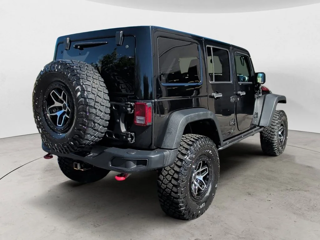 Used 2017 Black Jeep Unlimited Rubicon image 5