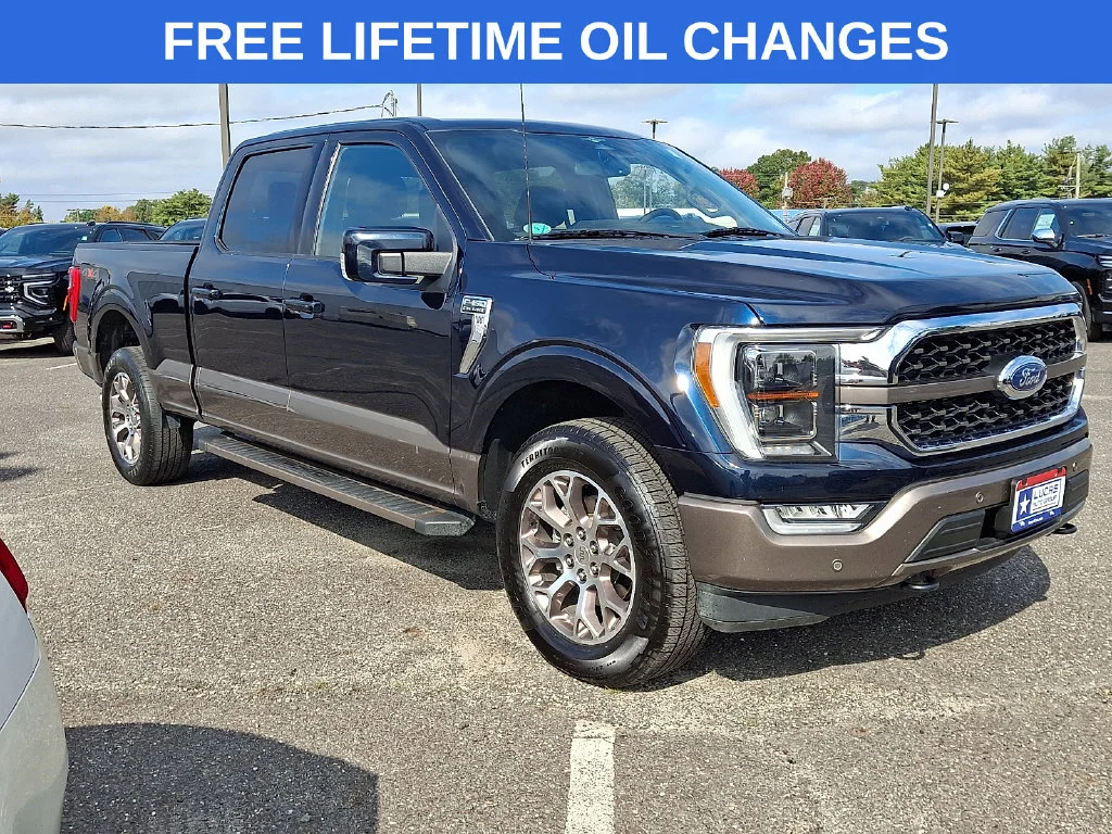 Used 2023 Blue Ford King Ranch image 1