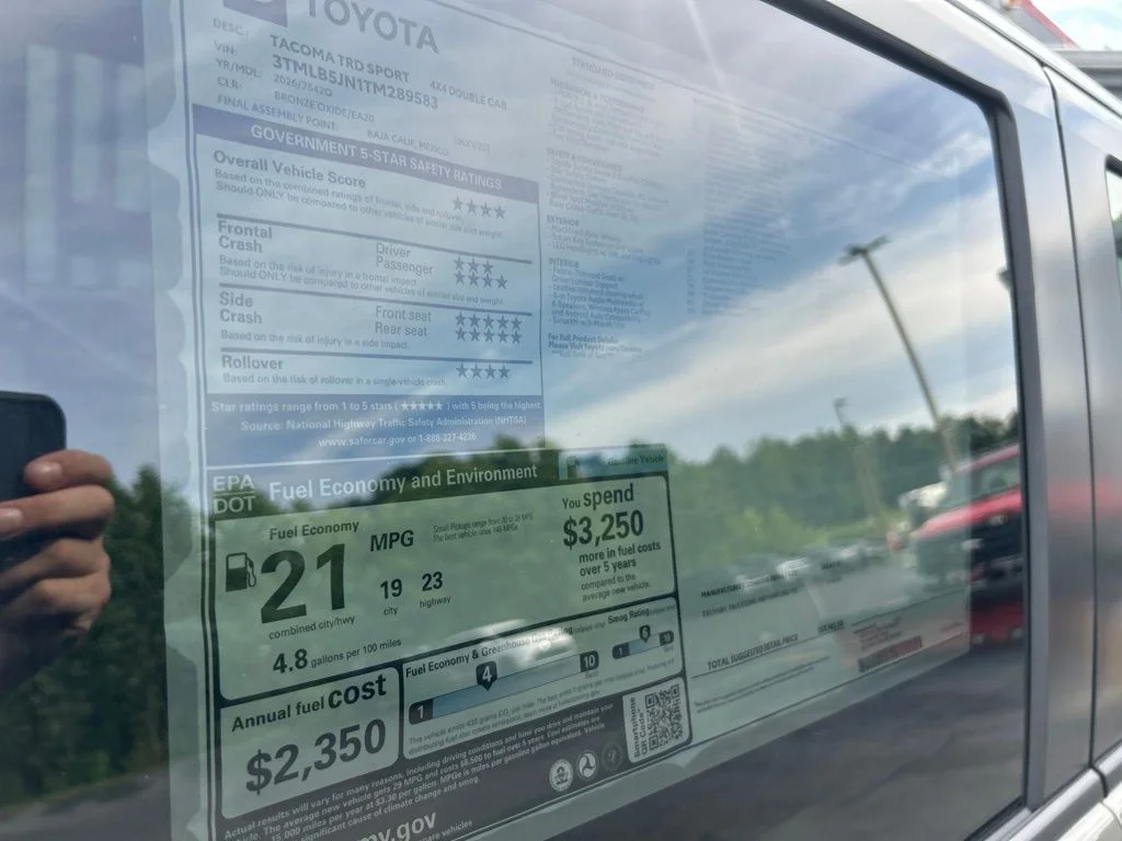New 2026 Bronze Oxide Toyota TRD Sport image 30