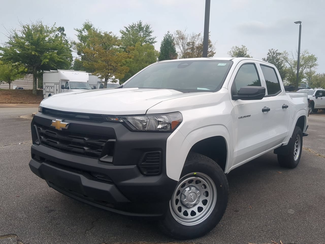 New 2026 Summit White Chevrolet Work Truck image 1