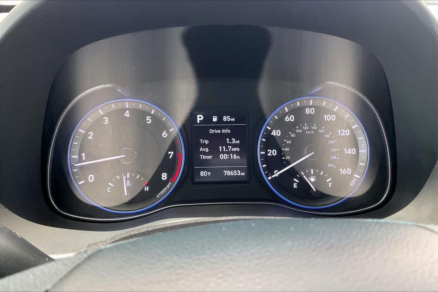 Used 2021 Thunder Gray Hyundai SE image 24