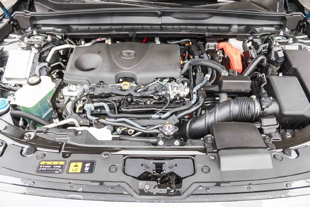 New 2026 Machine Gray Metallic Mazda Preferred AWD image 12