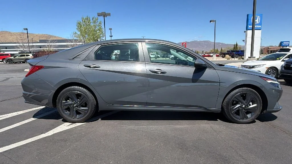 Used 2023 Hyundai Elantra Blue with VIN KMHLM4AJ5PU084623 for sale in Carson City, NV