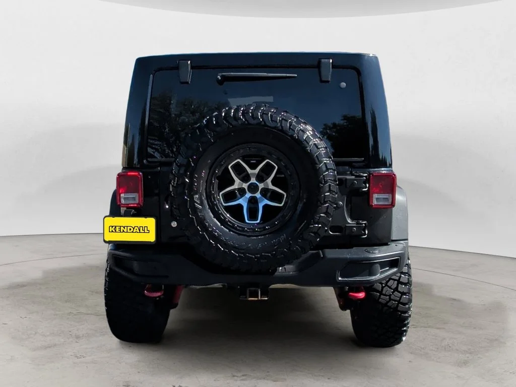 Used 2017 Black Jeep Unlimited Rubicon image 4