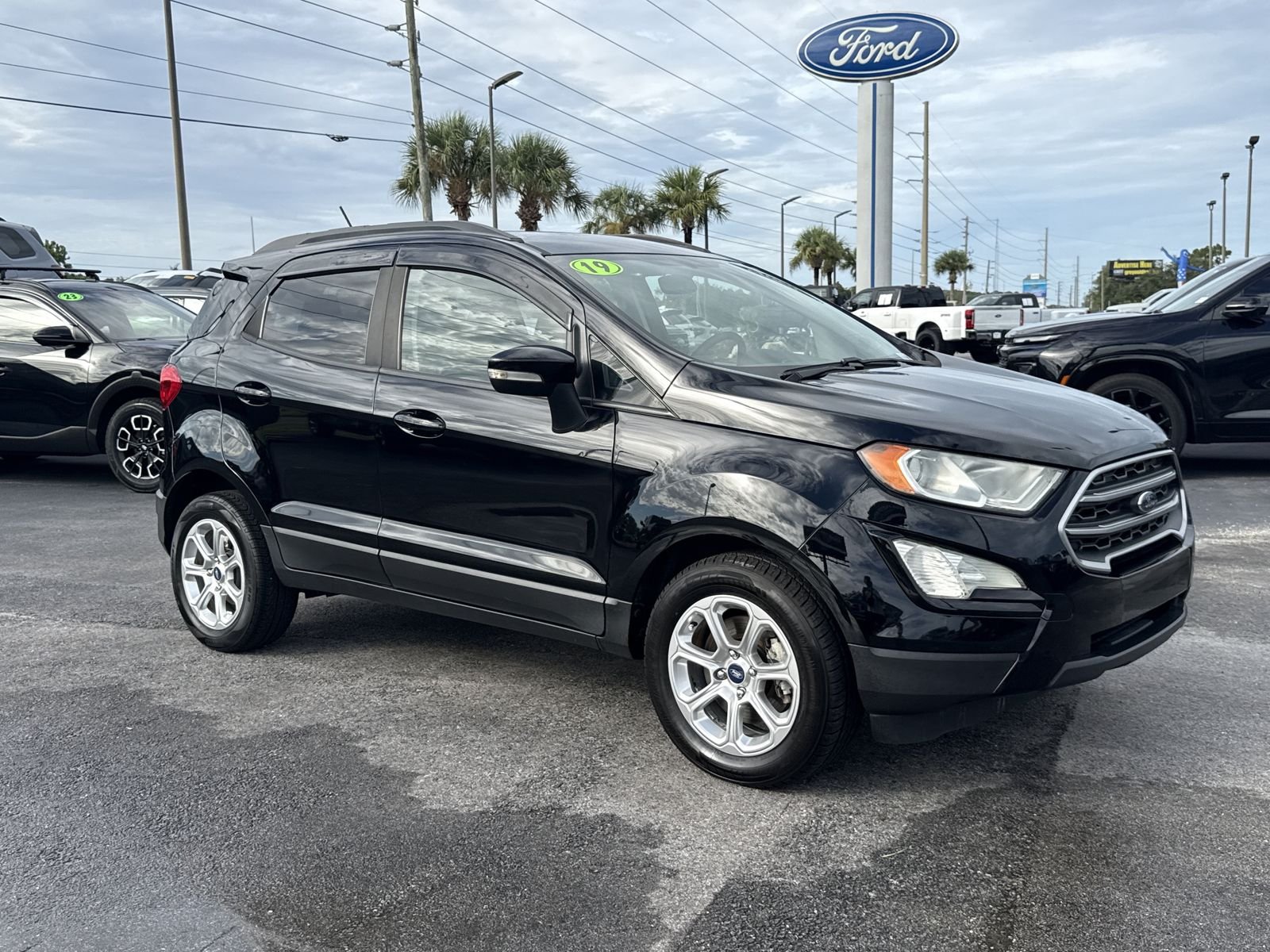 Used 2019 Ford Ecosport SE with VIN MAJ3S2GE7KC308407 for sale in Spring Hill, FL