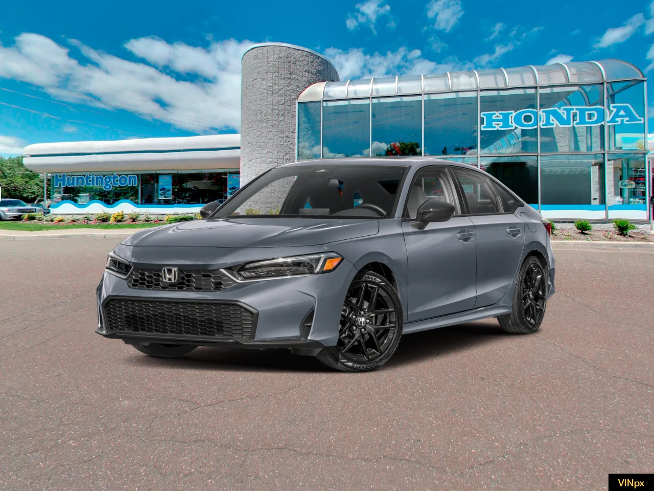 New 2026 Gray Honda Sport image 1