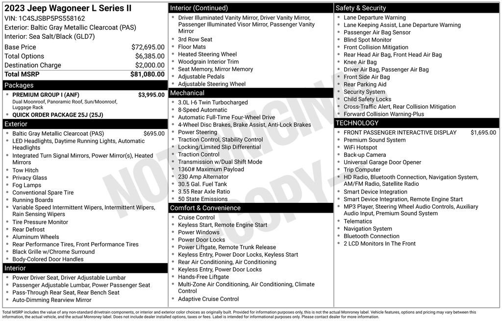 Used 2023 Gray Jeep Series II image 4