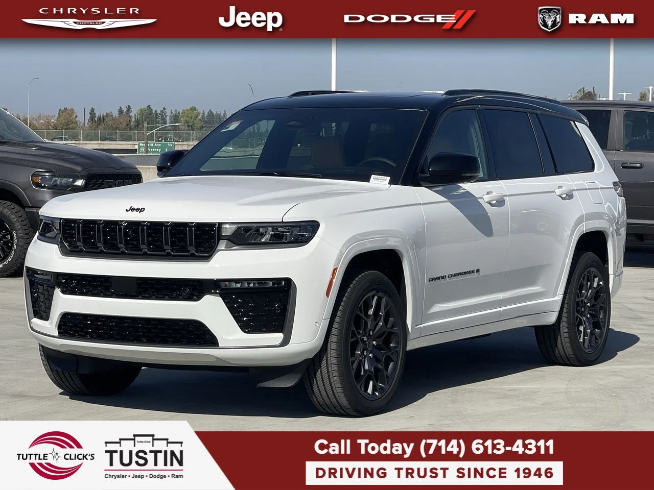 New 2027 Bright White Clear-Coat Paint Jeep Summit image 9