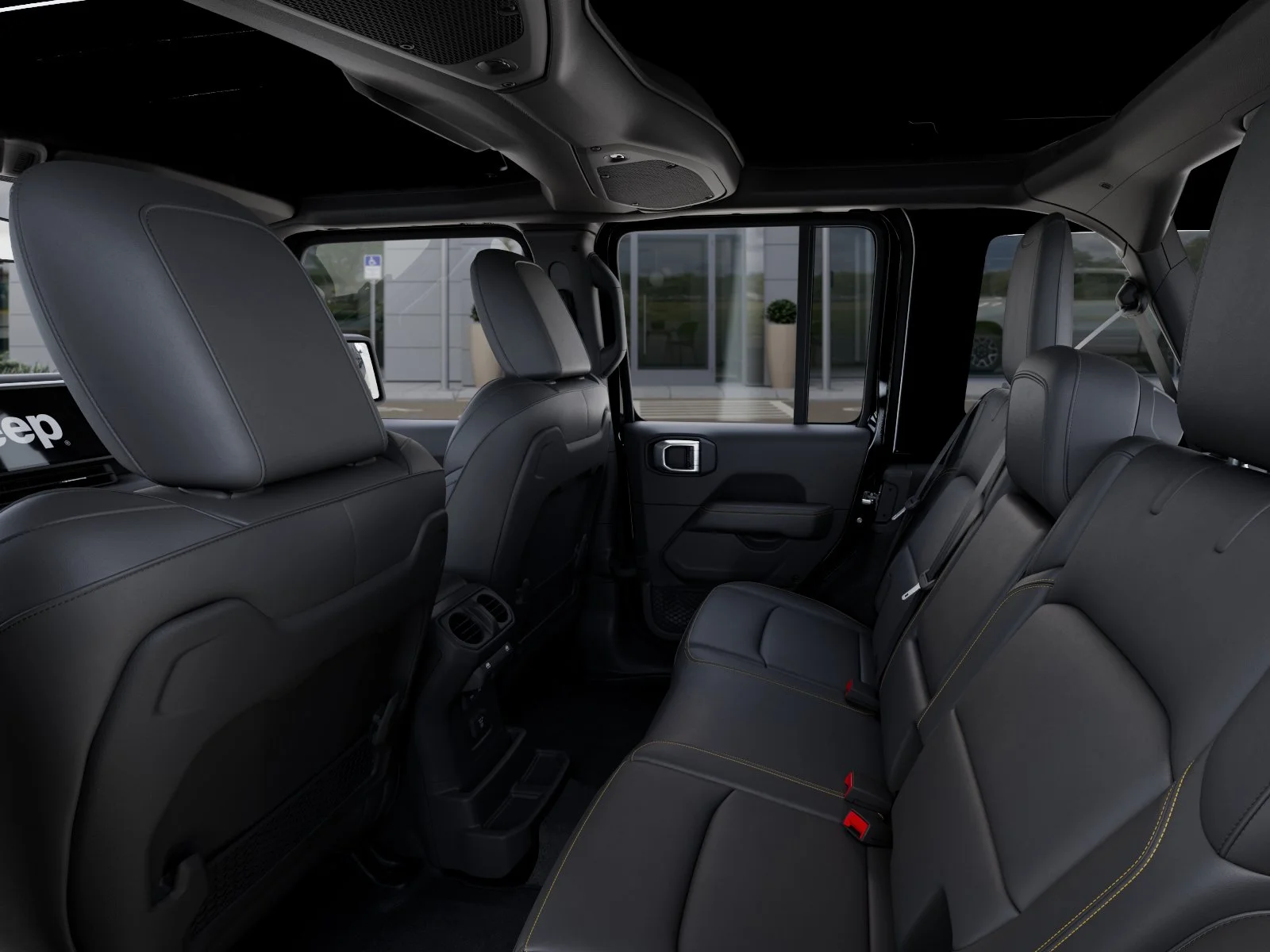 New 2026 Black Clear-Coat Exterior Paint Jeep Sahara image 49