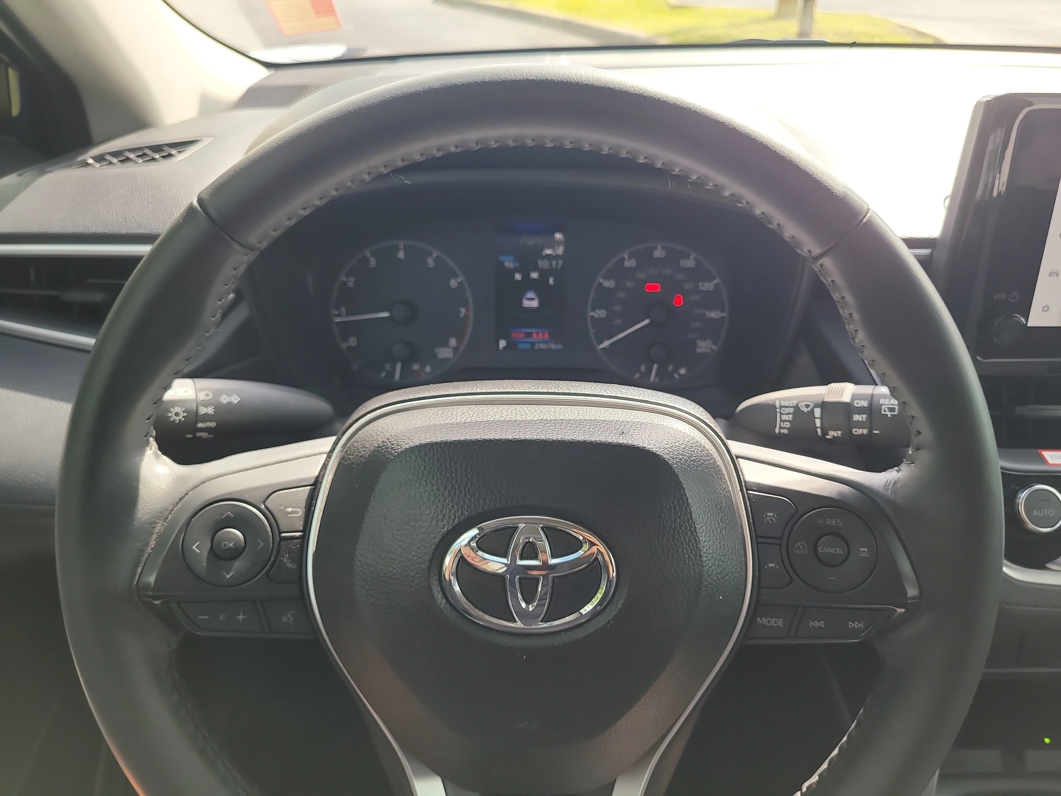 Used 2025 Blue Crush Metallic Toyota LE image 25