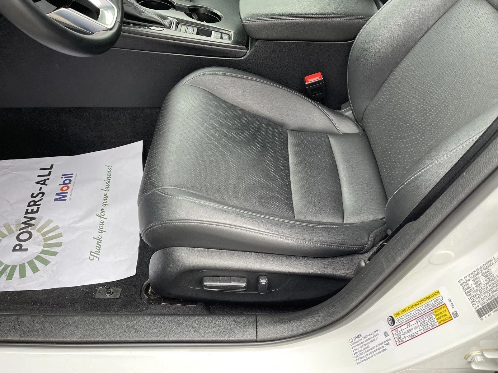 Used 2024 Platinum White Pearl Honda EX-L image 3