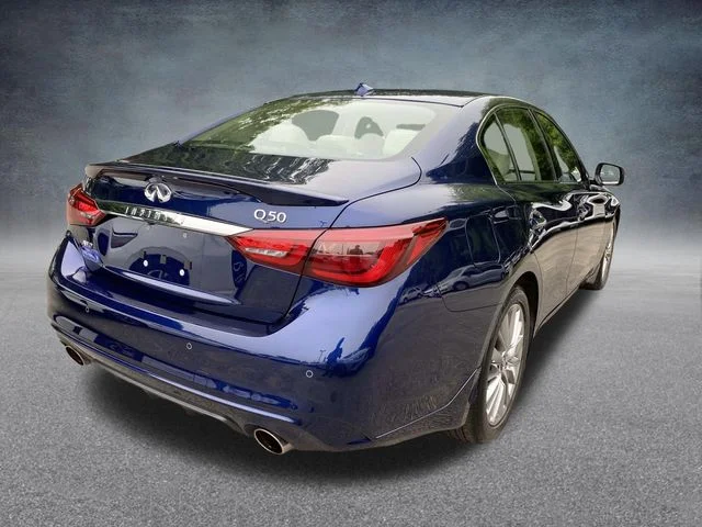 Used 2023 Blue INFINITI LUXE image 24