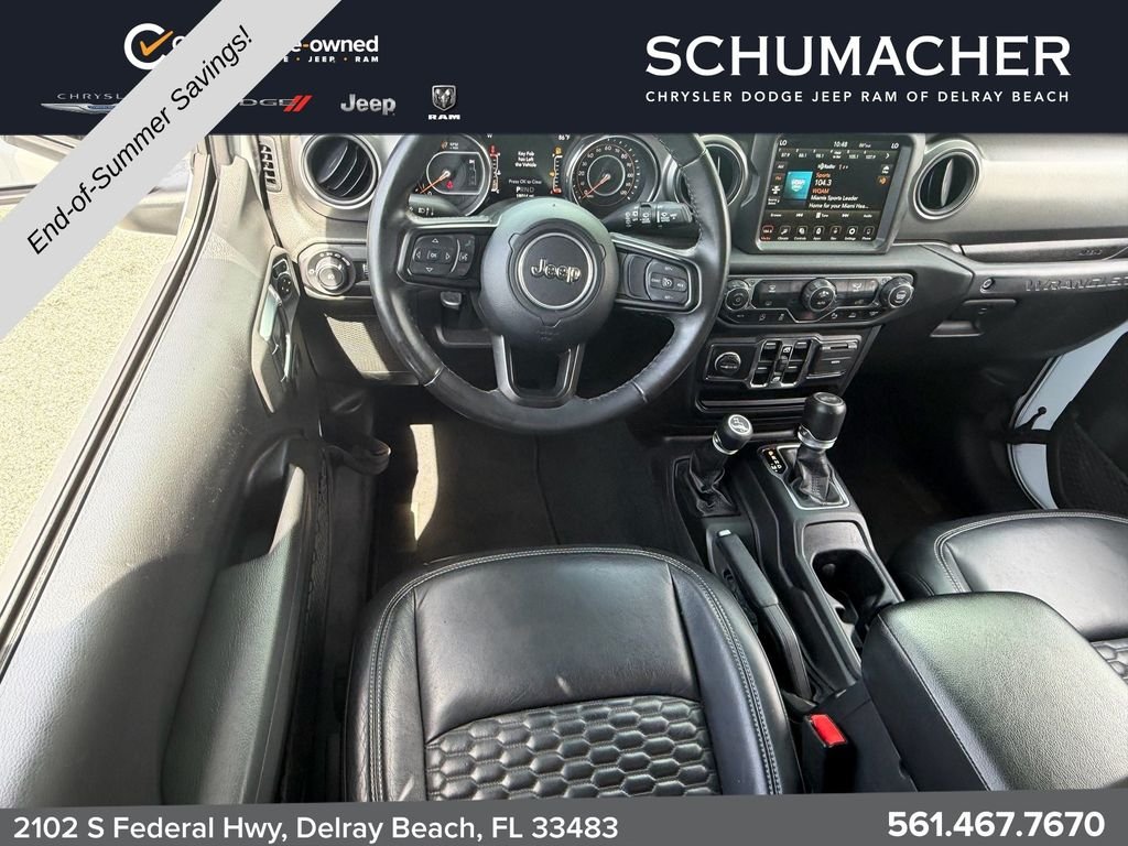 Used 2022 White Jeep Unlimited Sport S image 13