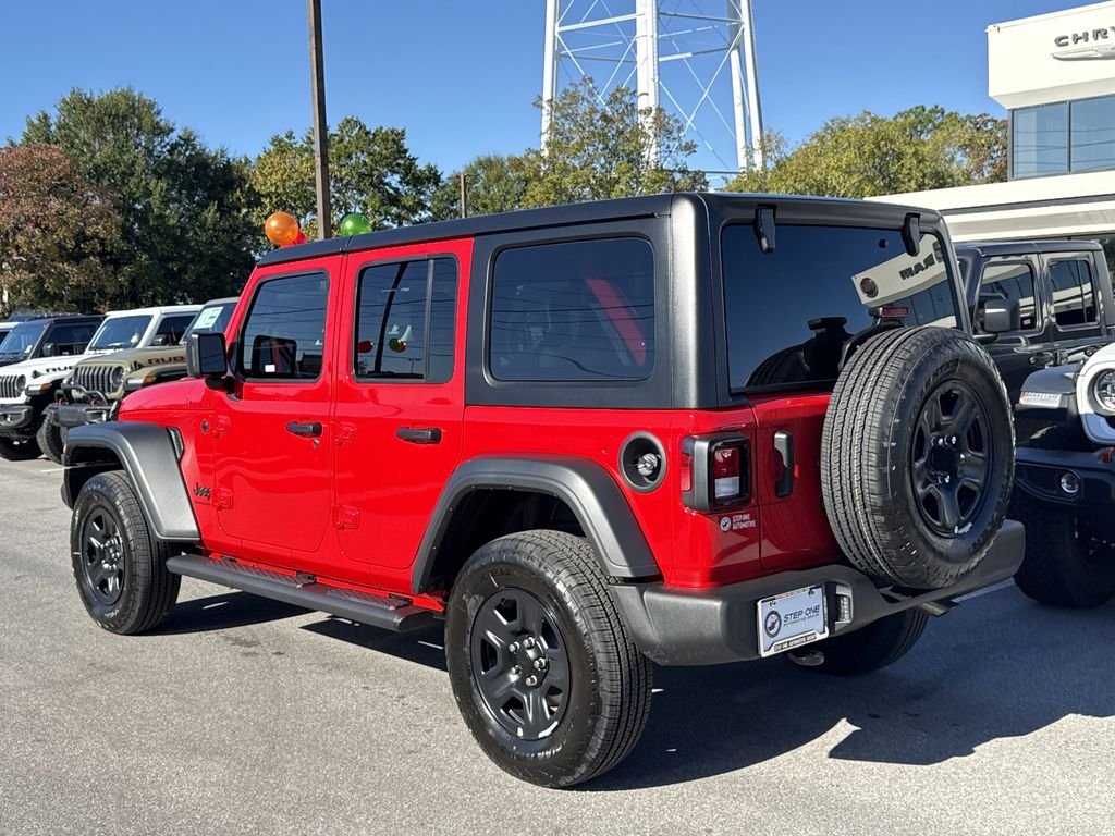 New 2026 Firecracker Red Clear-Coat Exterior Paint Jeep Sport image 7