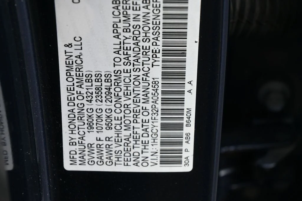 Used 2023 Blue Honda EX image 16