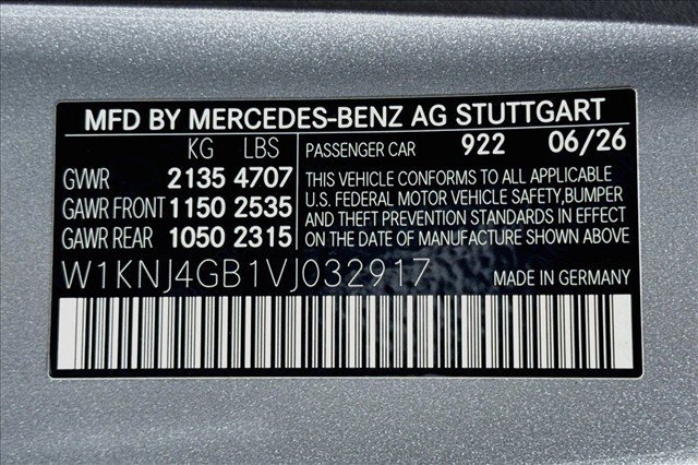 New 2027 Cirrus Silver Metallic Mercedes-Benz CLA 220 Hybrid image 58