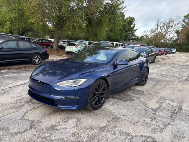 Used 2022 Tesla Model S Plaid with VIN 5YJSA1E65NF487343 for sale in Tampa, FL