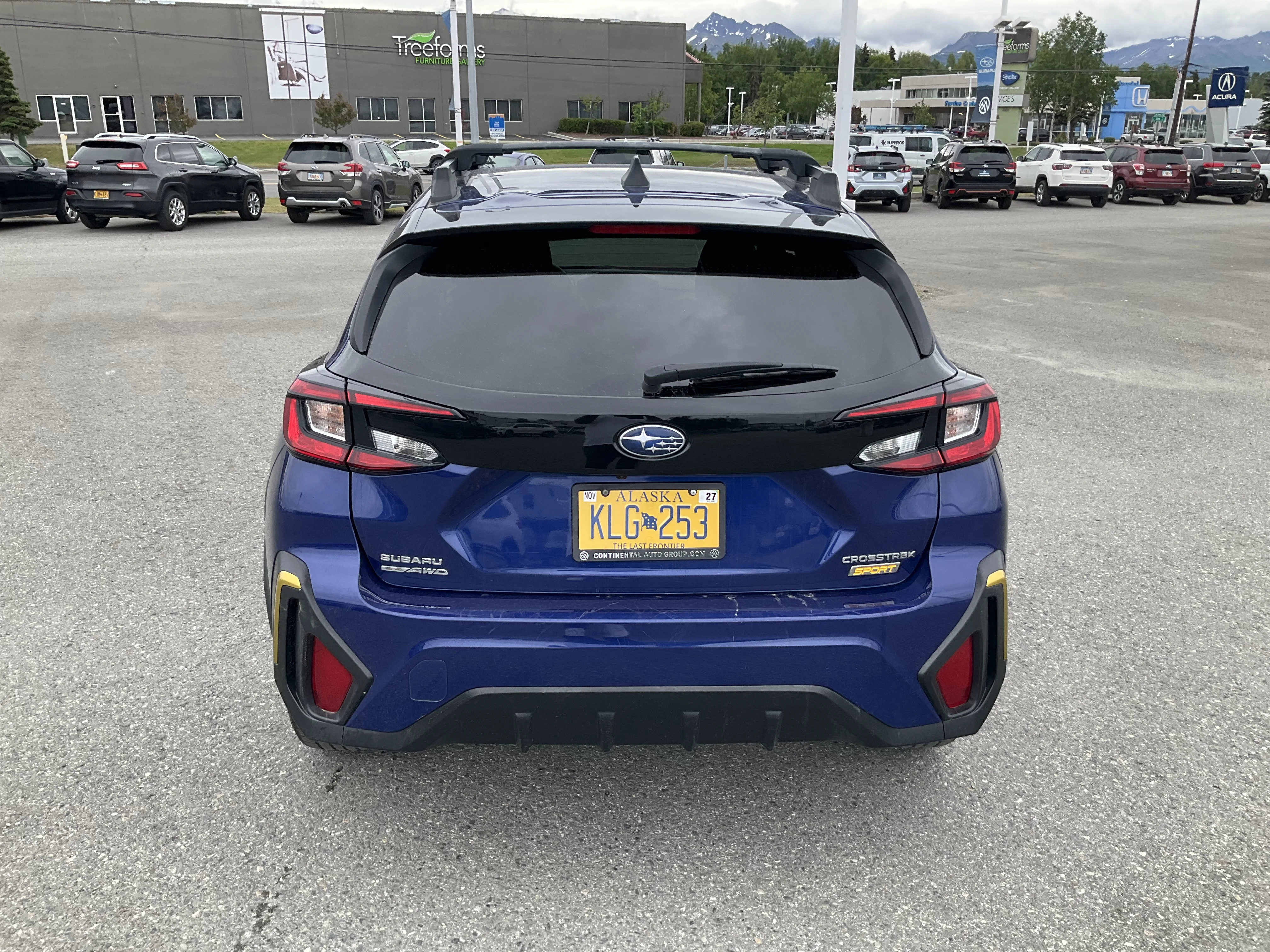 Used 2024 Sapphire Blue Pearl Subaru Sport image 4