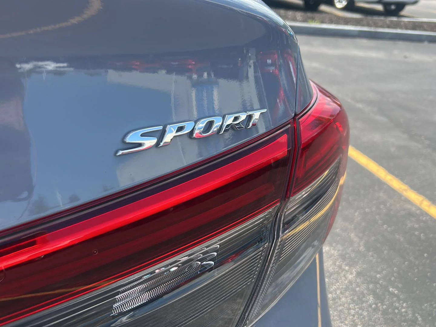 Used 2024 Sonic Gray Pearl Honda Sport image 5