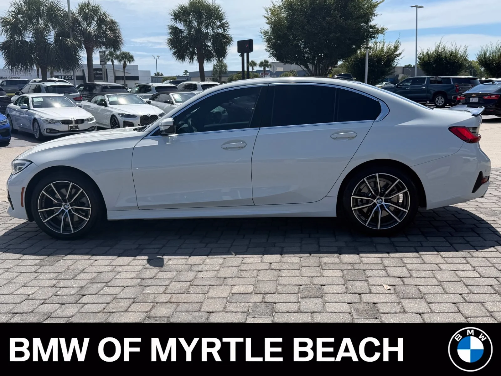 Used 2021 Alpine White BMW 330i xDrive image 12