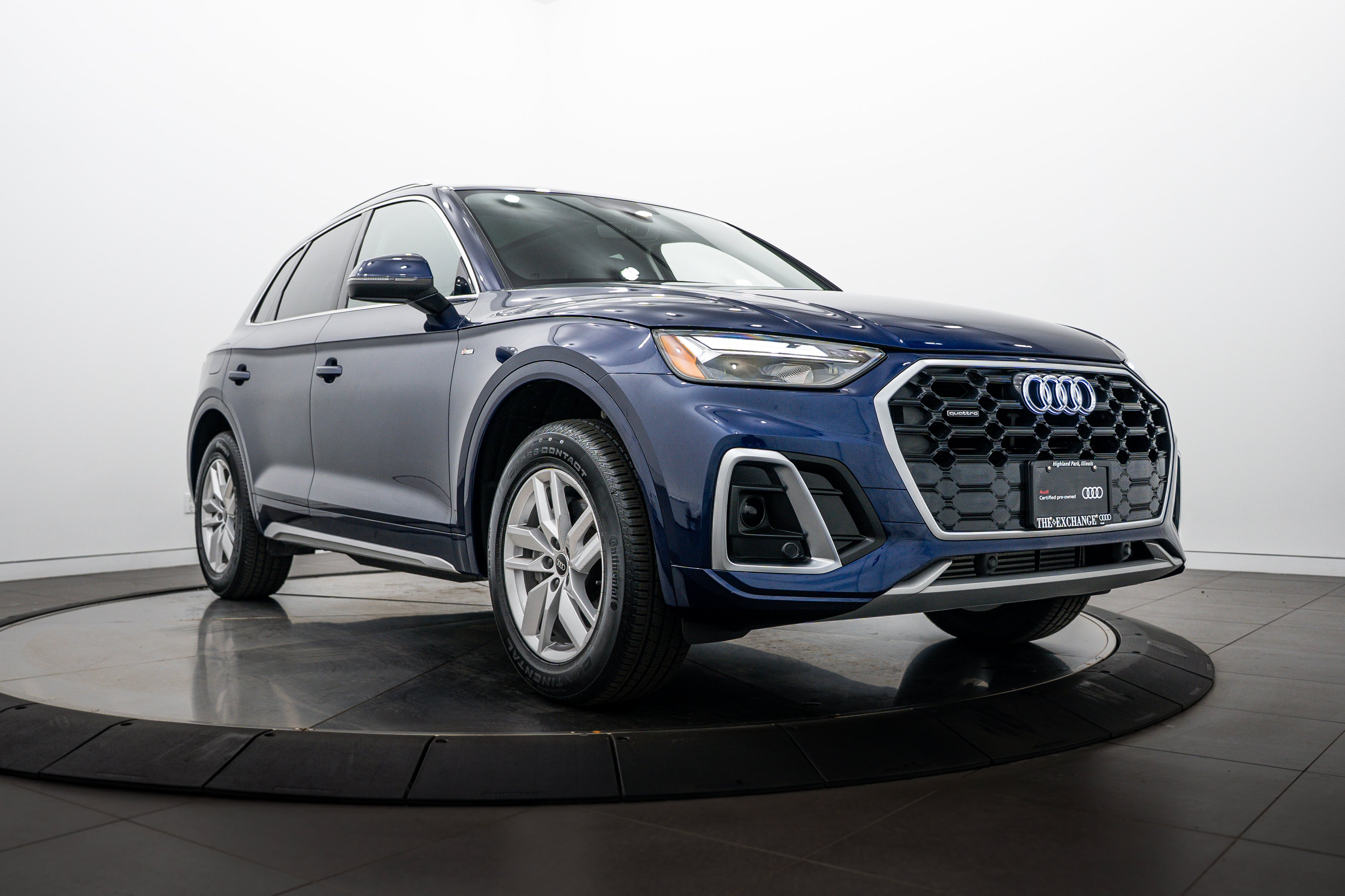 Certified Used 2023 Navarra Blue Metallic Audi S line Premium image 1