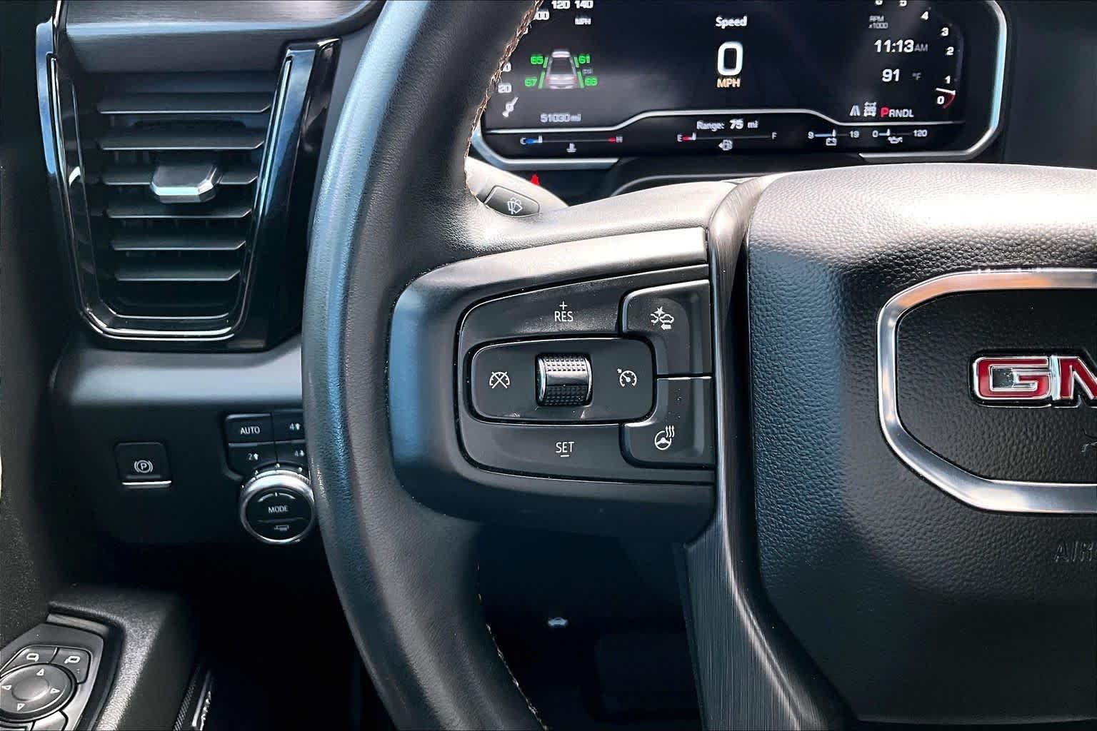 Used 2024 Sterling Metallic GMC AT4 image 22