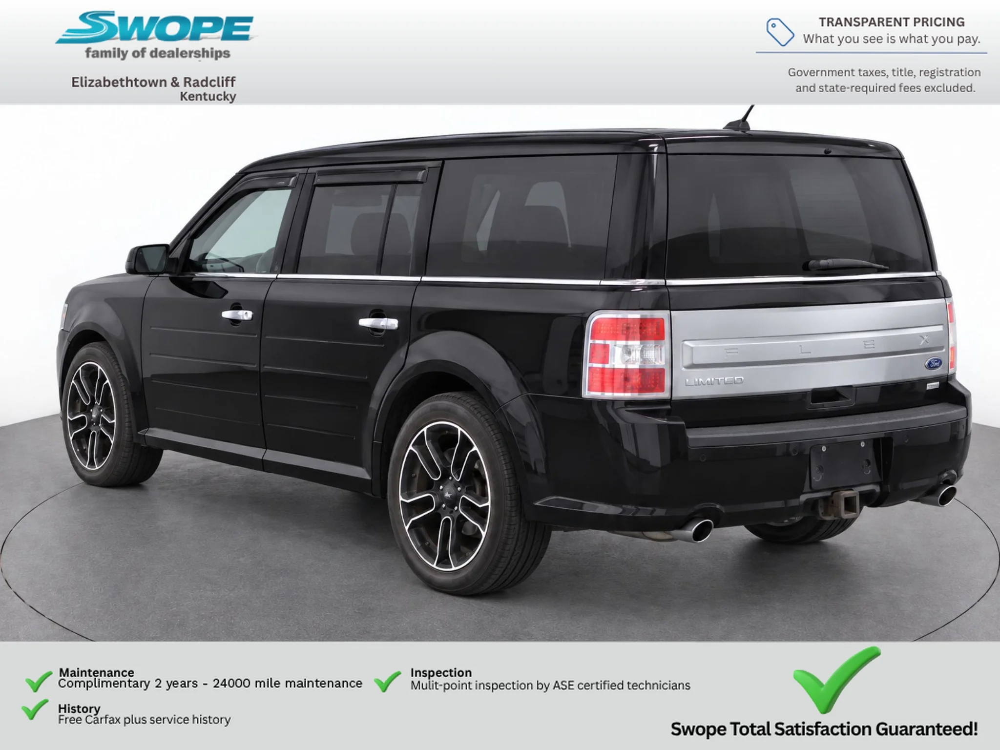 Used 2015 Tuxedo Black Metallic Ford Limited image 7