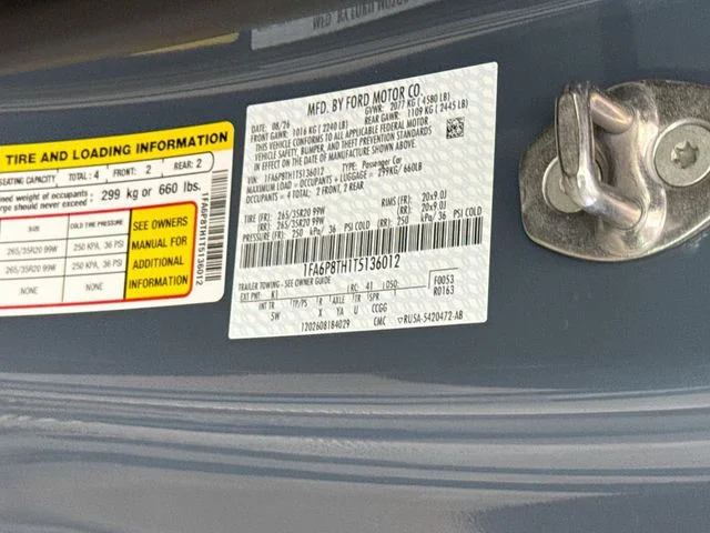 New 2026 Vapor Blue Metallic Ford EcoBoost® Premium Fastback image 31