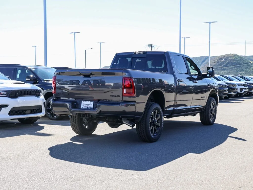 New 2026 Granite Crystal Metallic Clear-Coat Exterior Paint RAM Laramie Night Edition image 3