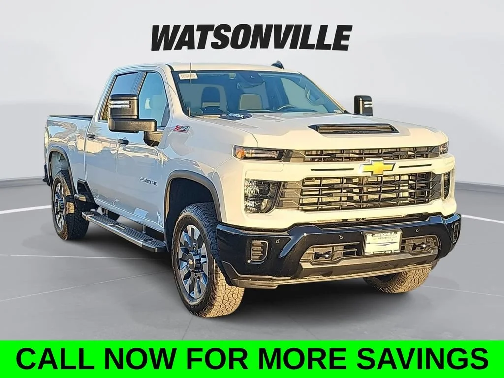 New 2026 Summit White Chevrolet Custom image 1