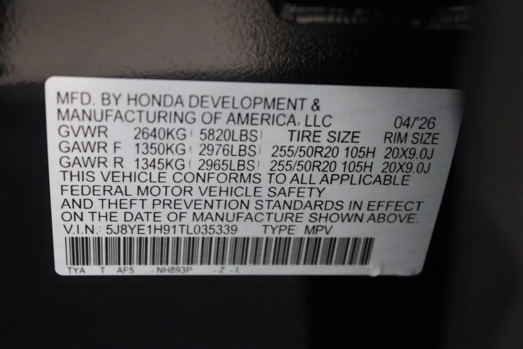 New 2026 Majestic Black Pearl Acura A-Spec Advance Package image 31