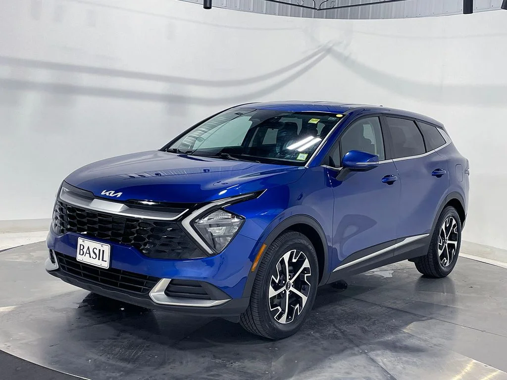 Used 2023 Blue Kia EX image 8
