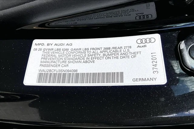 Used 2025 Black Audi 2.0T Premium Plus image 19