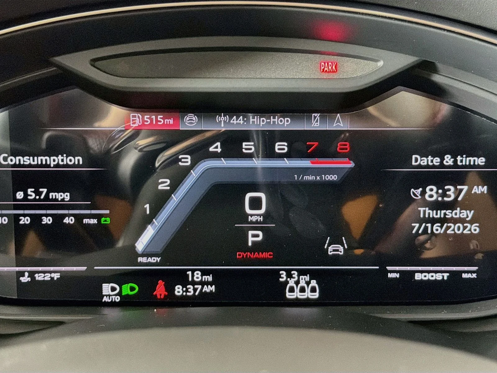 New 2026 Black Audi 4.0T Prestige image 12