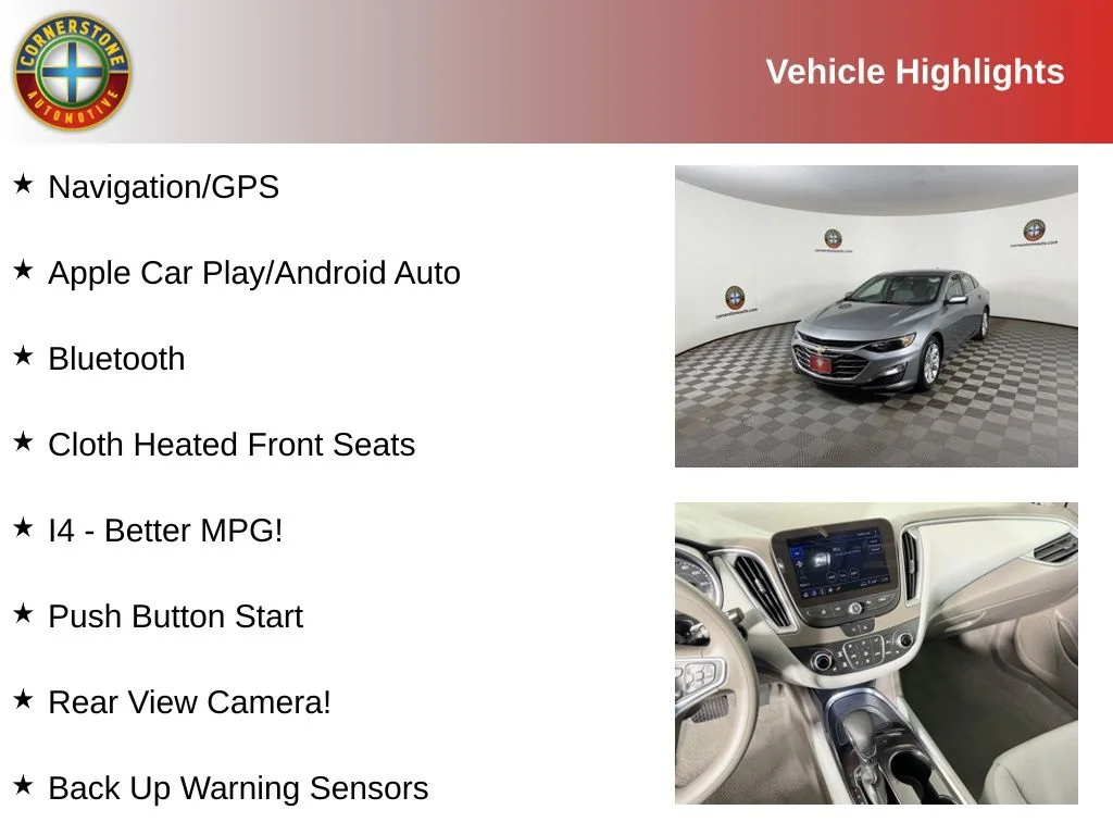 Used 2024 Chevrolet Malibu 1LT with VIN 1G1ZD5ST0RF220998 for sale in Elk River, Minnesota