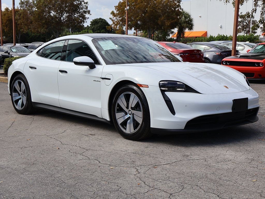 Used 2022 Porsche Taycan Base with VIN WP0AA2Y11NSA17124 for sale in Miami, FL